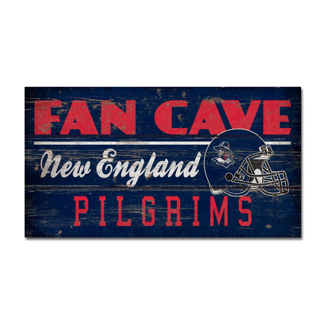 Fan Cave Football Sign